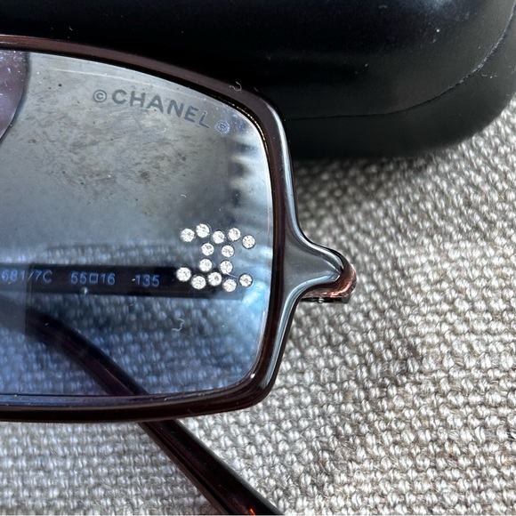 Vintage Chanel 5043B Sunglasses Blue Graded - Picture 5 of 13
